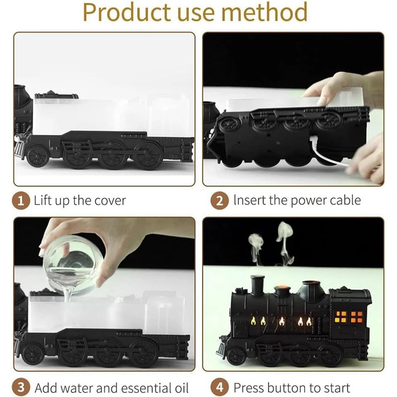 Humidificador forma de locomotora